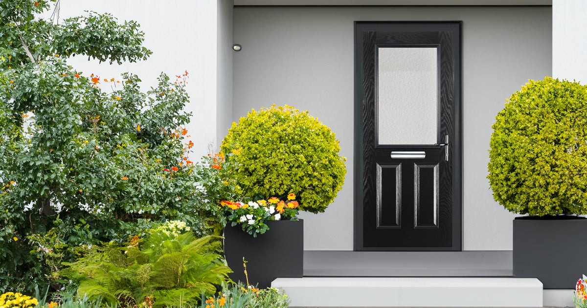 What are the key advantages of a composite door?