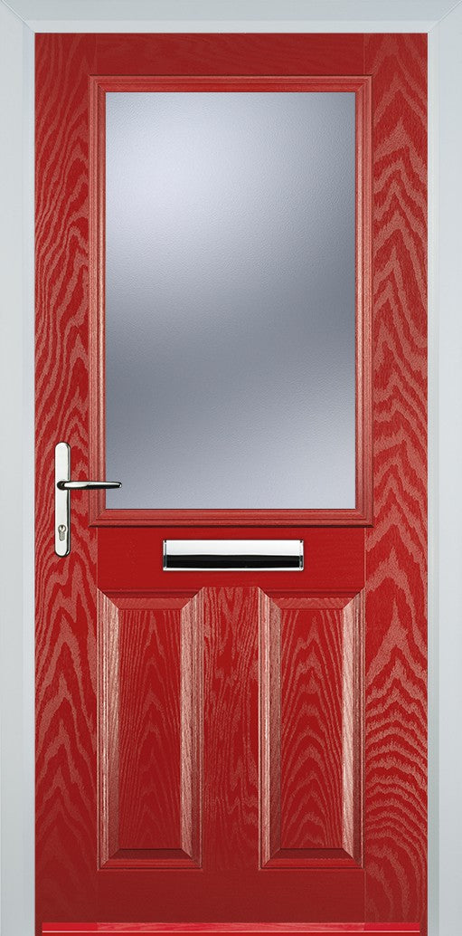 2 Panel 1 Square Composite Door - 900 x 2100