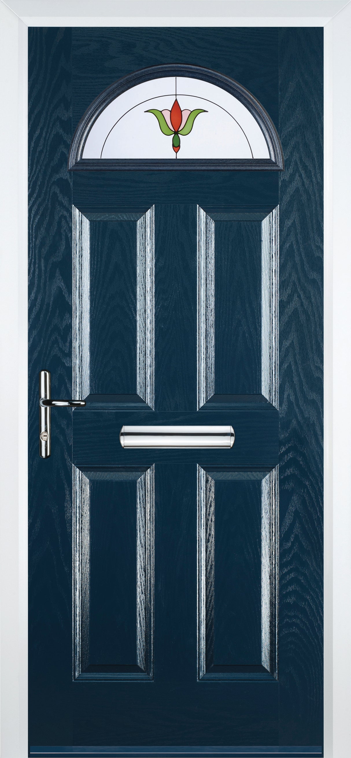 4 Panel 1 Arch Composite Door - 900 x 2100