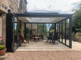 Aluminium Bi-Folding Doors 2100 x 4000